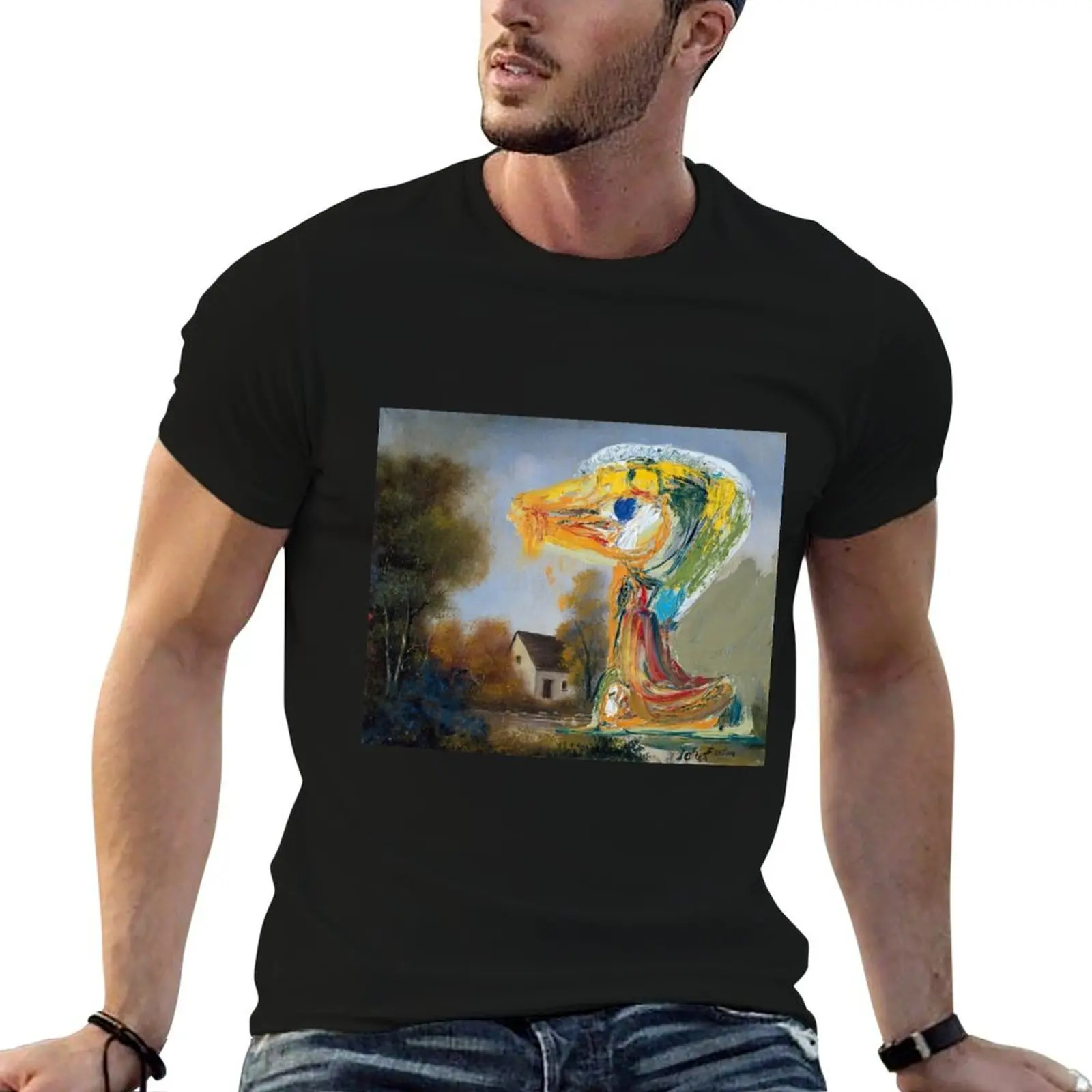 

Jorn designer shirts graphic t t man shirt Asger man T-Shirt