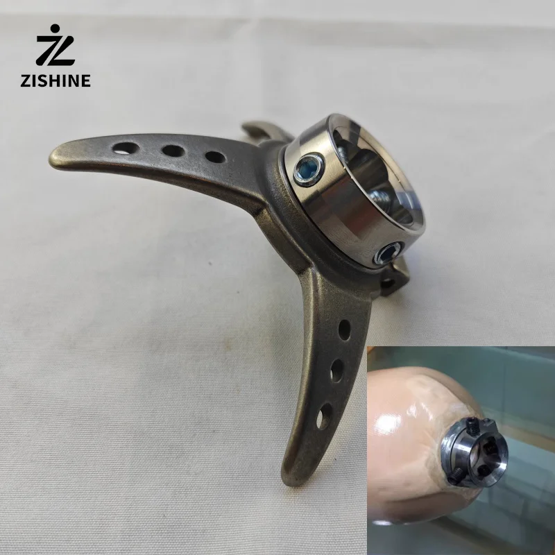 

3-Jaw Socket Adapter for Prosthetic Leg | High Strength Artificial Limb Alignment Parts Transtibial Transfemoral Component