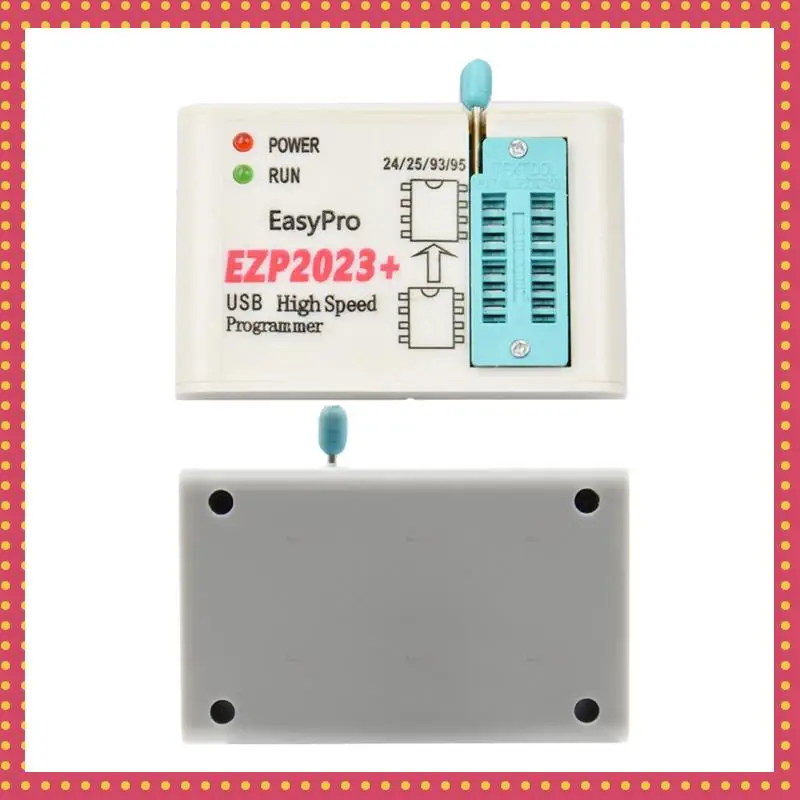 B74A EZP2023 + Pemrogram FLASH SPI Kecepatan Tinggi Set Lengkap + 12 Adaptor Mendukung 24/25/93/95 EEPROM Bios 25T80 Salinan Offline Terbakar