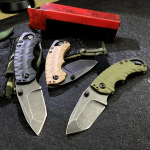 Mini Klappmesser EDC Nylon Faser Fisting Tactical Fighting Jagd Camping Überleben, Taschenmesser, 8CR13Mov Blade, KS 8750 8 Hauptverkäufe Kershaw Kershaw Messer - №8