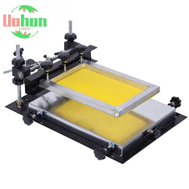 

Small Manual Silk Screen Station SMT Manual Stamping Station Solder Paste Screen Printing Machine Screen Printing Machine