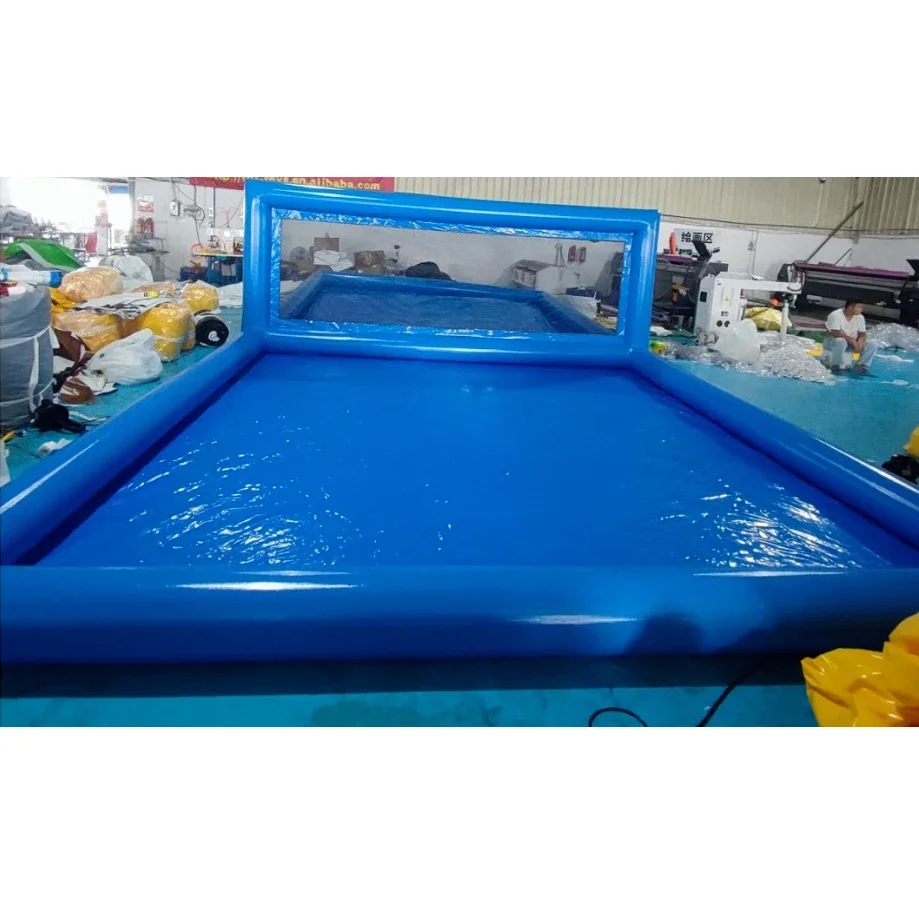 2026 Floating Inflatable Water Volleyball Court Lake Pool Water Sports Equipment