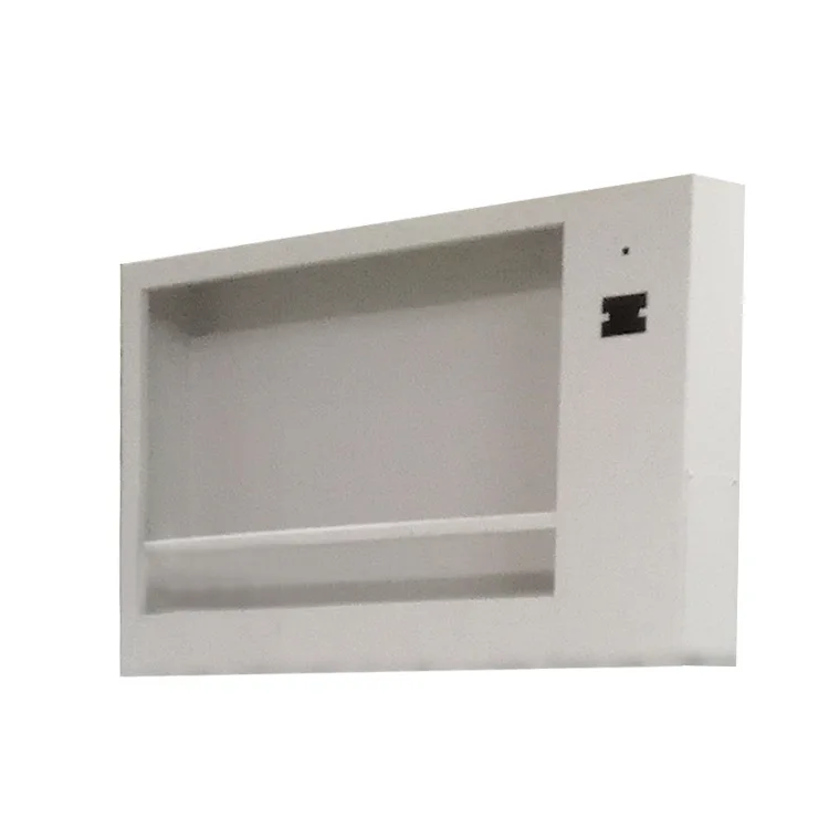 Libreria in alluminio marino