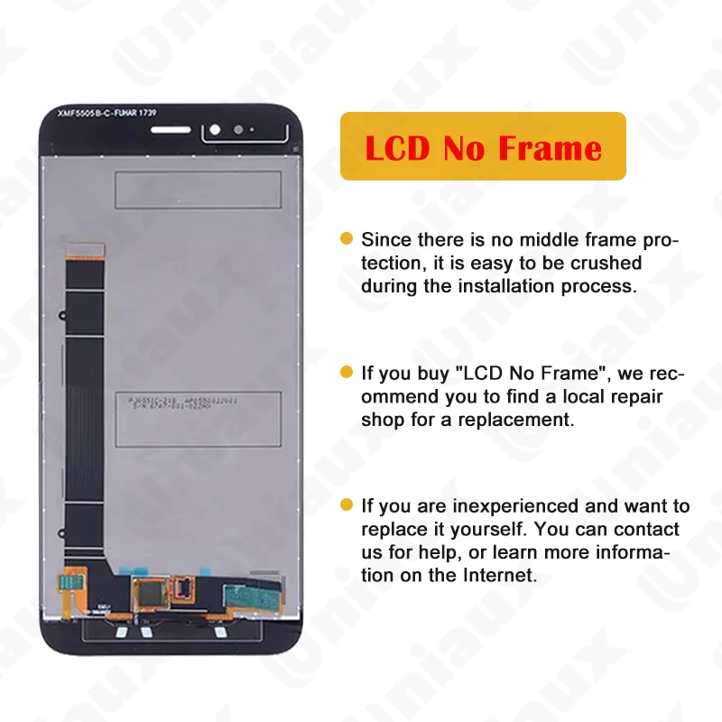 5.5\'\' Mi A1 LCD Original For Xiaomi Mi A1 MDG2 MDI2 Display Touch Screen Digitizer Assembly For Mi 5X MiA1 Mi5X LCD Replacement