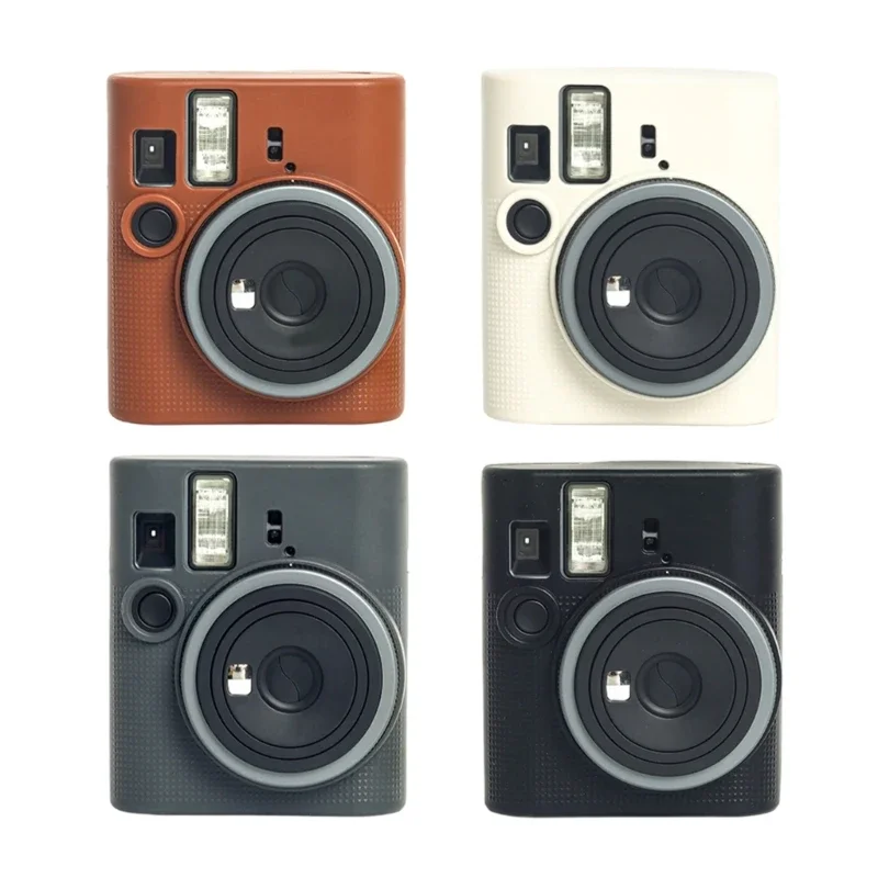 غلاف السيليكون القذيف القذيفة للسيليكون لـ Mini41 Camera Cover Enport Accorption Accound Accound Film Compartment Access