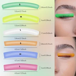 Lomansa 6 Paris C And L CURL Silicone Eyelash Perm Rod Lashes Lift Shield Lifting 3D Eyelash Curler Accessories Makeup Tools