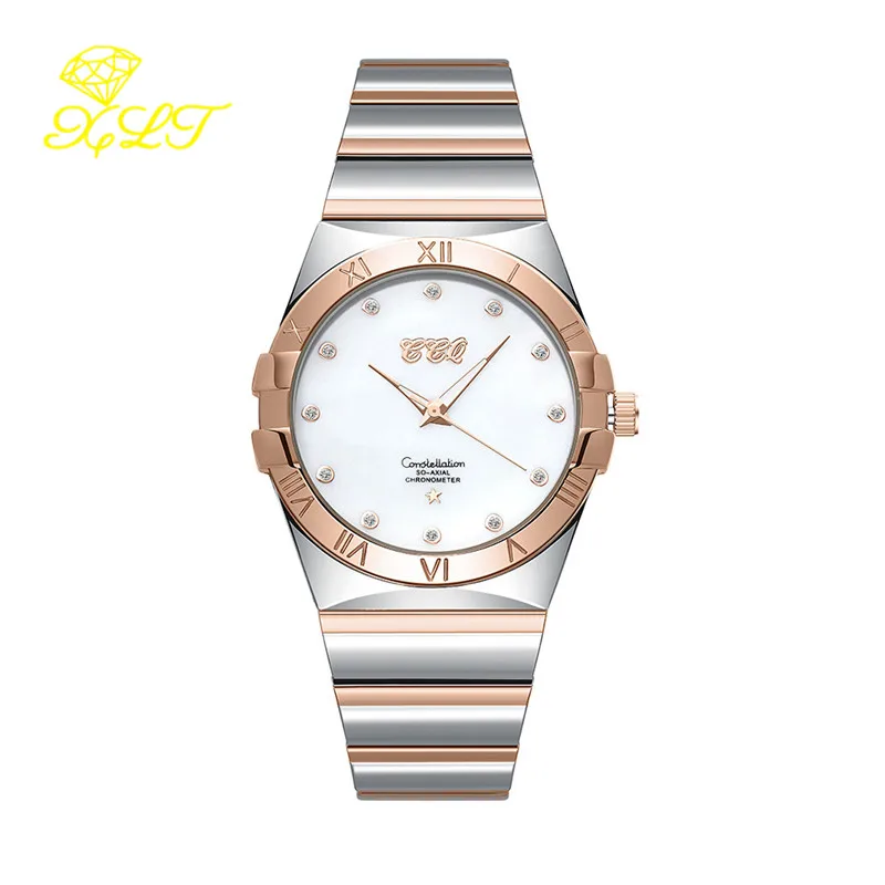 2021 New Student Watch Ladies Steel Band Quartz Watch Fashion Trend Watch