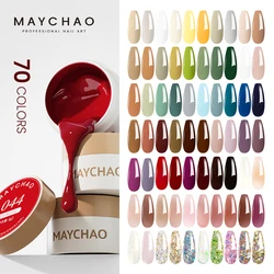 MAYCHAO New Painting Gel 5ml Gel Nail Polish Nail Art High Quality Salon Manicure 70 Color UV LED Line Drawing Painting UV Gel