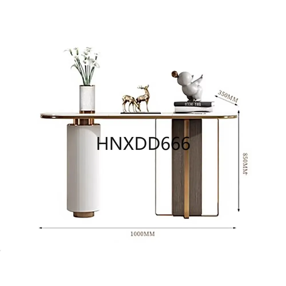 

Современный минималистичный стол для прихожей, красивый элегантный портативный угловой стол, минималистичный скандинавский столик, консоль, мебель для стола для прихожей