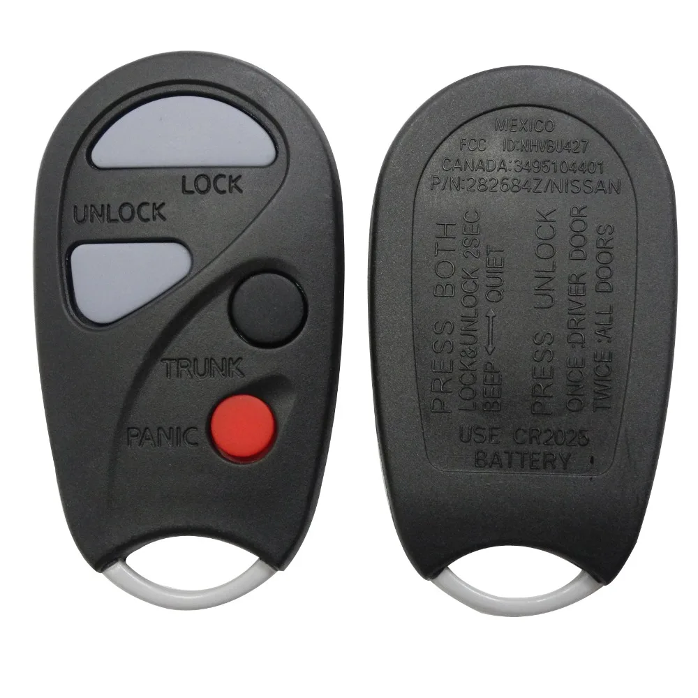 jingyuqin Free Shipping Blank Car Key Shell Styling Cover Case For Nissan Sunny Remote Shell 3+1 Buttons 4 Buttons