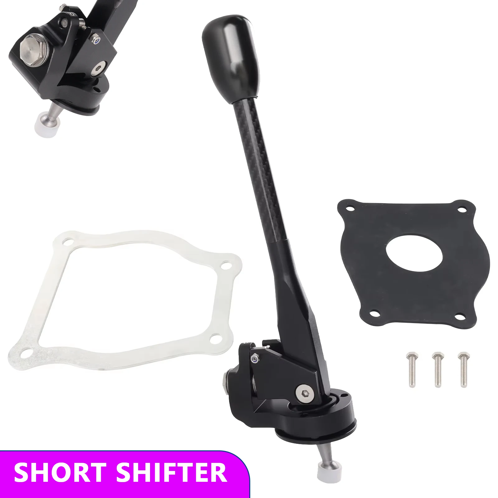 Billet Race Short Shifter Box For Mazda Miata MX-5 NA NB 5 6 Speed Gearbox MX5 19mm IRP Parts with standard H shift pattern
