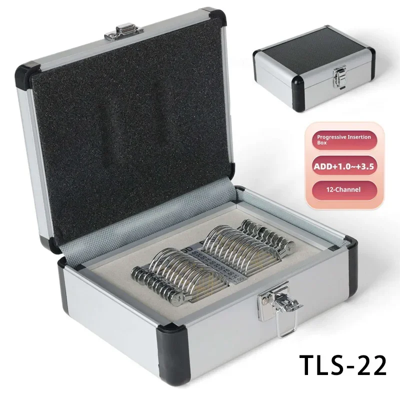 1. TLS-22 Trial Lens Box, Optometry Insert Storage Case, Progressive Multifocal Lenses Organizer 2.