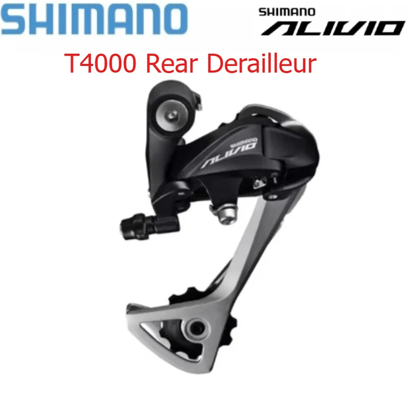 

SHIMANO T4000 Rear Derailleur for Mountain Bike & Touring Bike 9/27 Speed, RD-T4000-SGS Derailleur