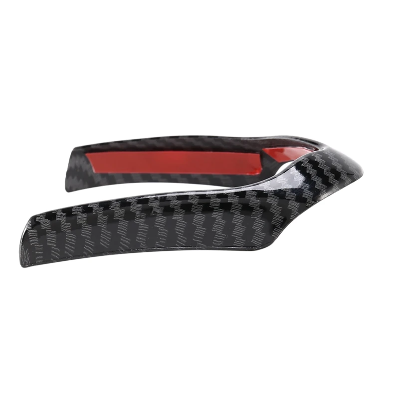 Car Steering Wheel Decoration Frame Accessories Cover Trim Carbon Fiber Style For BMW F20 F22 F21 F30 F32 X5 F15 X6 F16 M-Sport