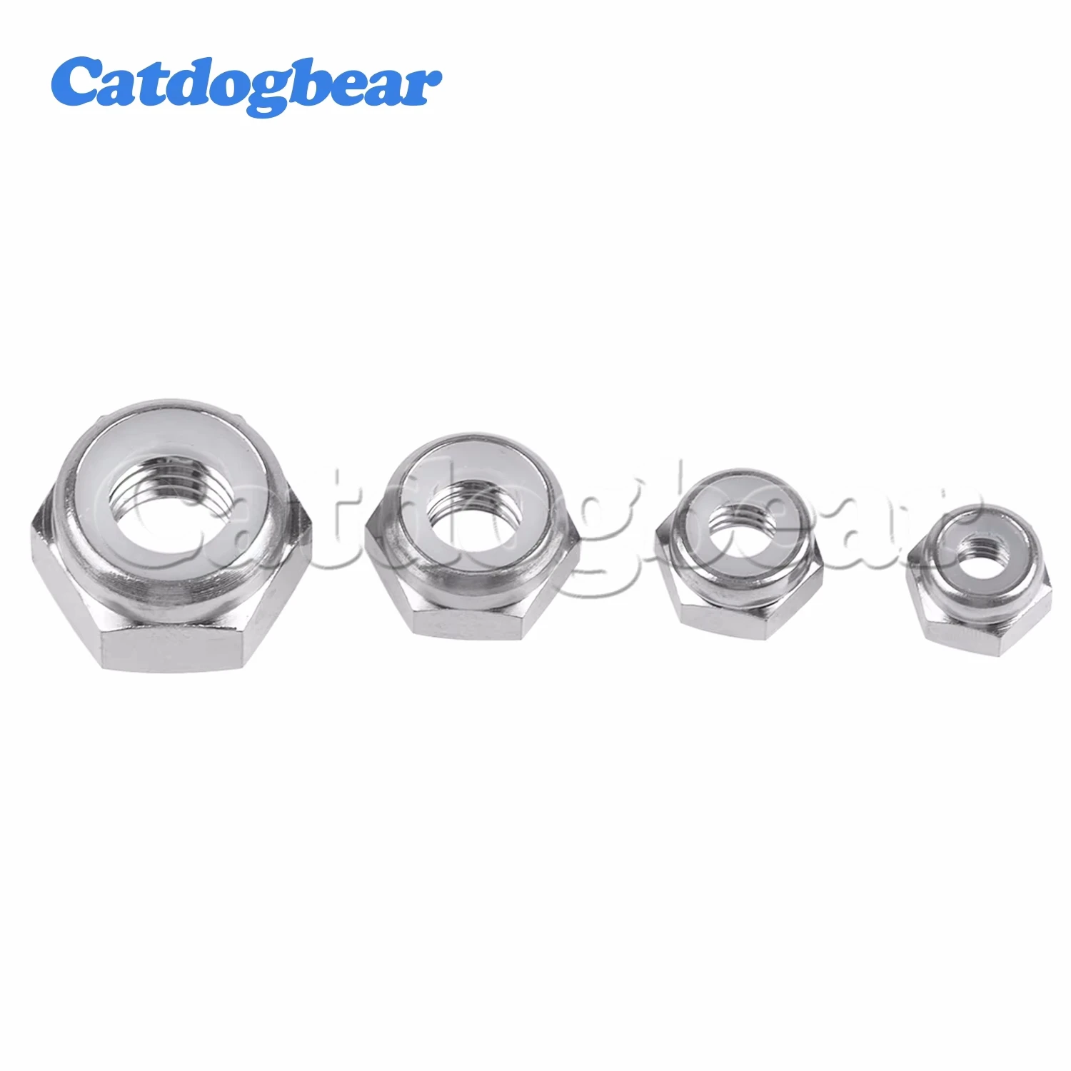 

Catdogbear M4 M5 M6 M8 Titanium Nylon Lock Nuts Screw for Motor Bike Car