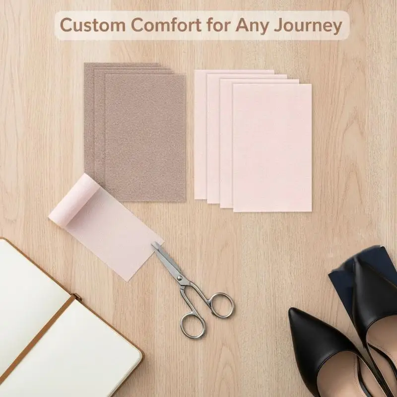 5/10Pcs Moleskin Tape Adhesive Pad Blister Prevention Anti-wear Heel Sticker