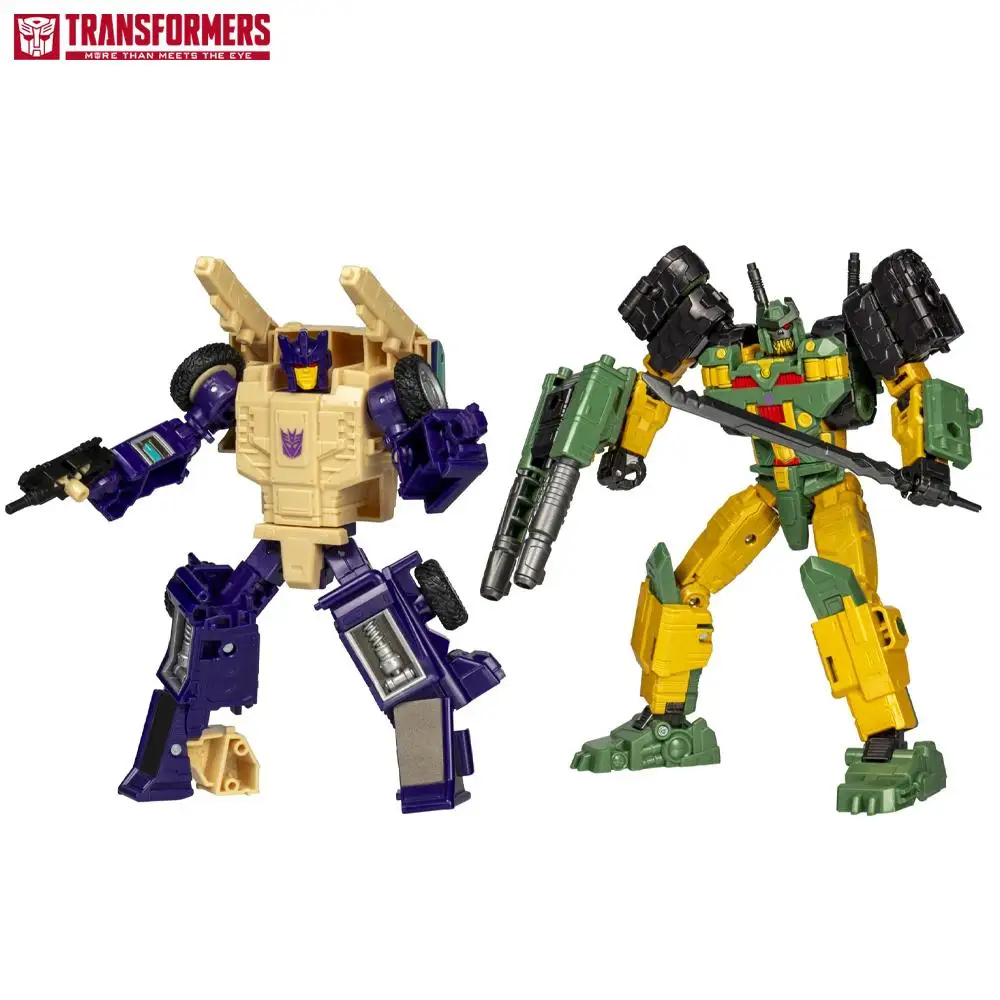 Transformers Legacy United Doom'n Destruction Collection, Bludgeon & Rukus, Mayhem Attack Squad Converting Action Figure 2-Pack