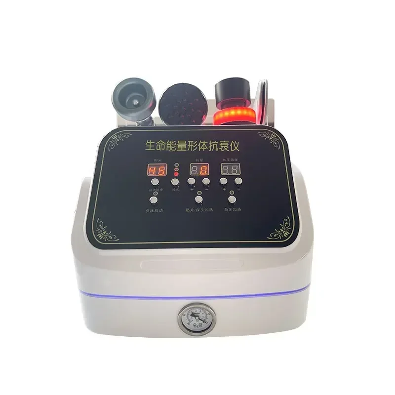 Anti aging device for unblocking meridians throughout the body, cupping, scraping, and shaping