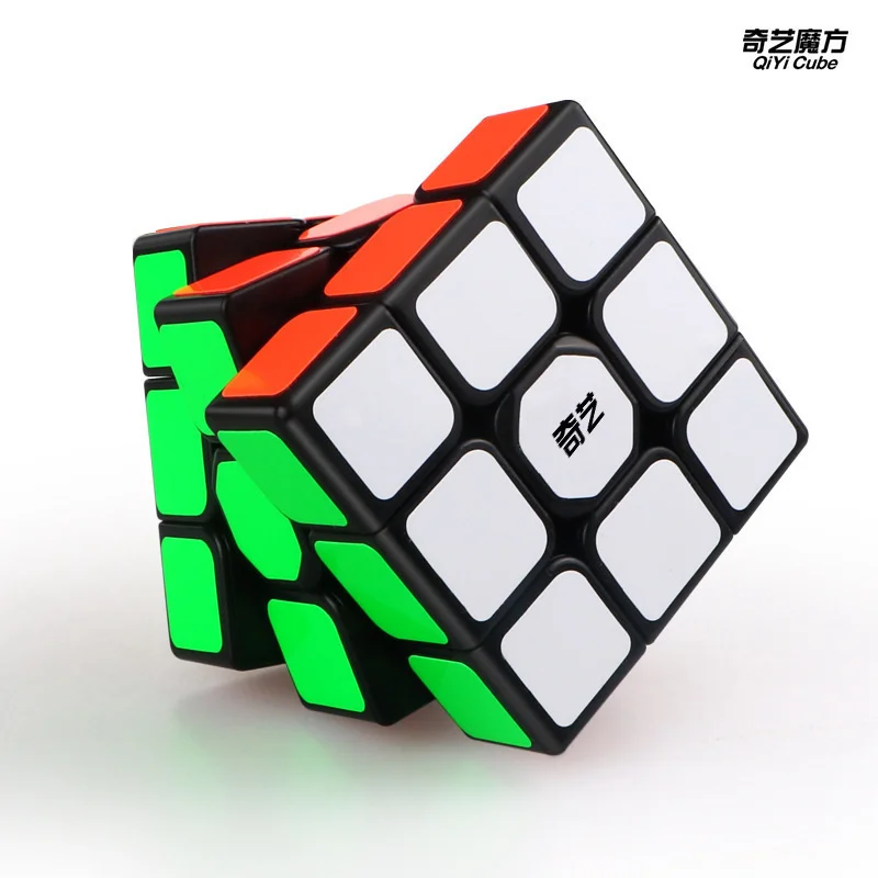 

New QIYI QIHANG W 3x3x3 Cube 3x3 Magic Cubes Professional 5.6CM Black White Sticker Speed Puzzle Toys For Children Gift Cube