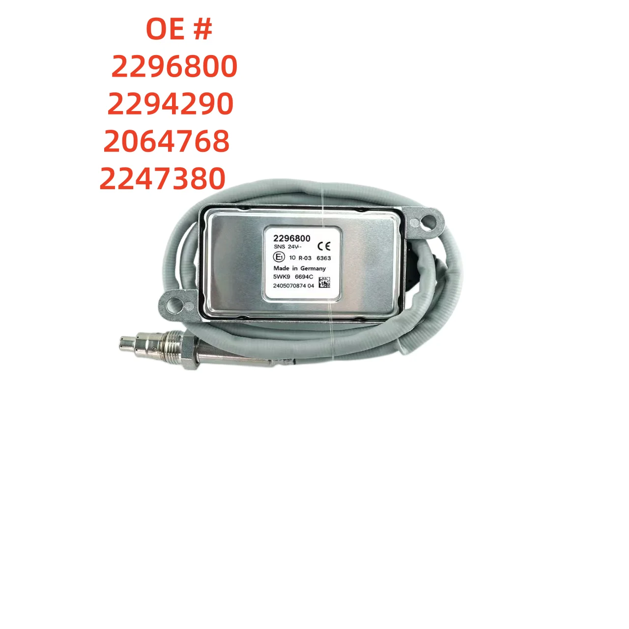 

High Quality 2294290 2064768 2247380 2296800 NOX Oxygen Sensor For Scania Euro 6 Truck