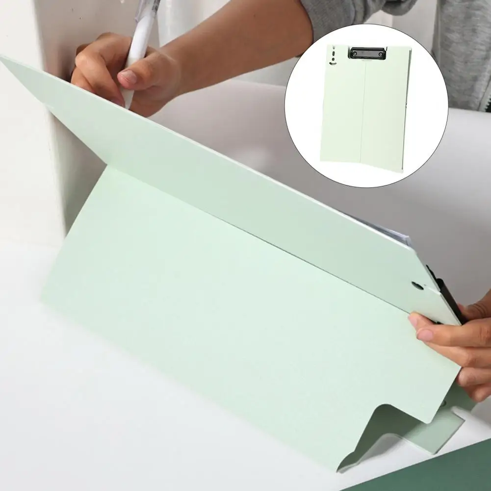 Multi-directional Document Clip Waterproof A4 Clipboard Clip Folder with Vertical Plate Clamp for File Management for Office