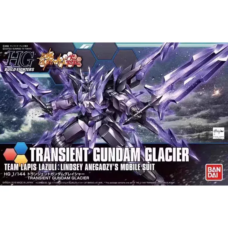 

Сборная модель Bandai Gundam HG HGBF 1:144 Dark Matter, переходный ледник, аниме-персонаж Gundam, сборочный набор ручной работы