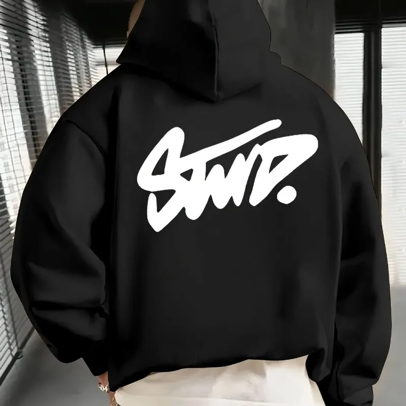 ملابس رجالية Y2K، أزياء يومية غير رسمية بأكمام طويلة وغطاء للرأس ونمط كلاسيكي شعبي،