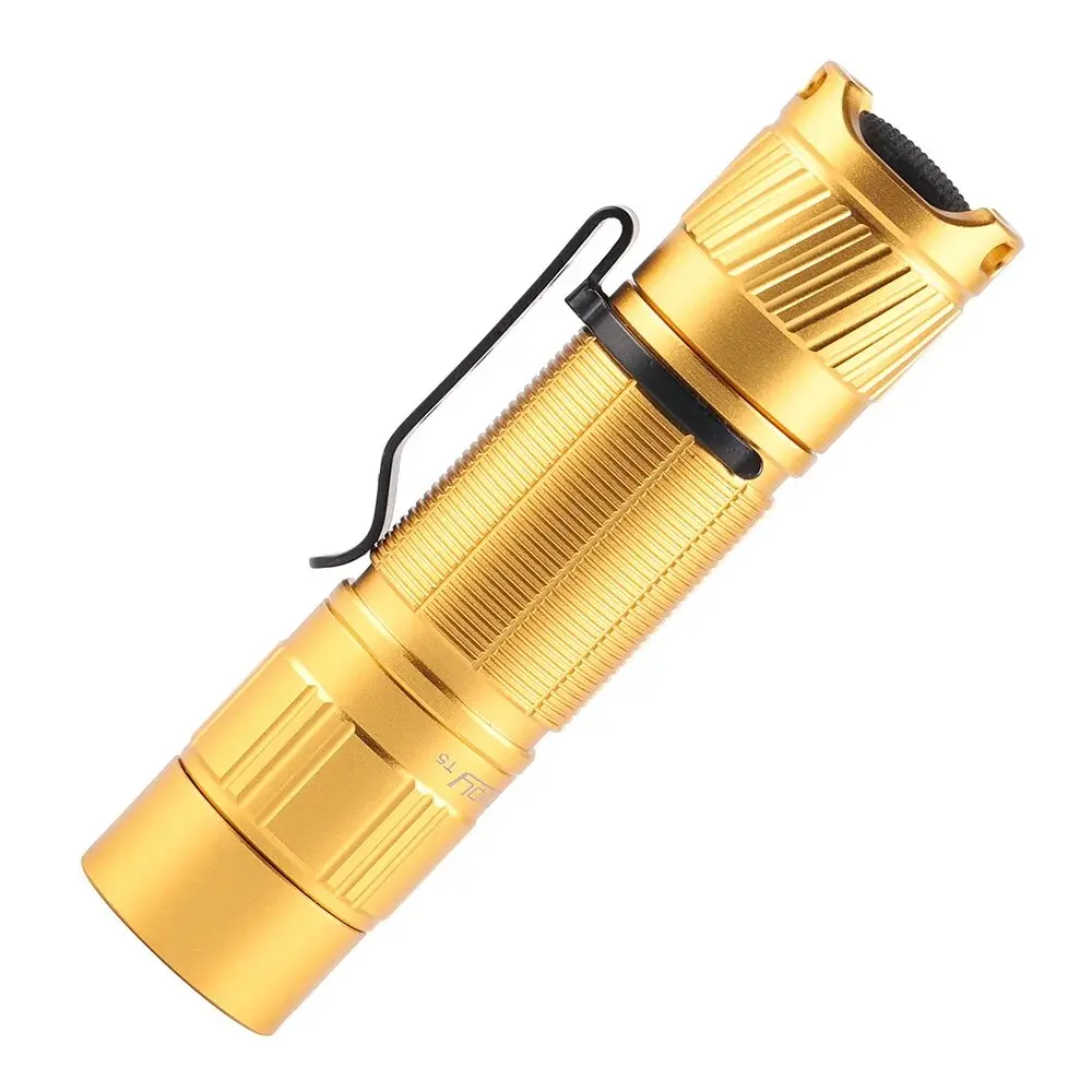 Golden Convoy T5 Flashlight with XPG2 Led High CRI AA 14500 Torch Mini Flash Light 60deg TIR Lens Work Light Latarka Camping