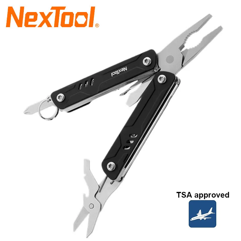 2024 New NexTool Mini Sailor Pliers Lite 10 In 1 Multitool Folding Scissors Screwdriver Portable EDC Outdoor Portable Equipment