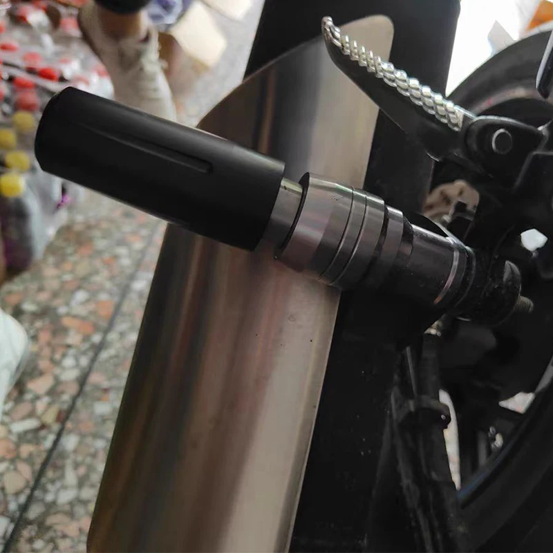 العالمي للدراجات النارية الإطار المنزلق دراجة نارية مكافحة السقوط المحرك واقية تحطم بار CNC الألومنيوم العادم الإطار حامي قضيب
