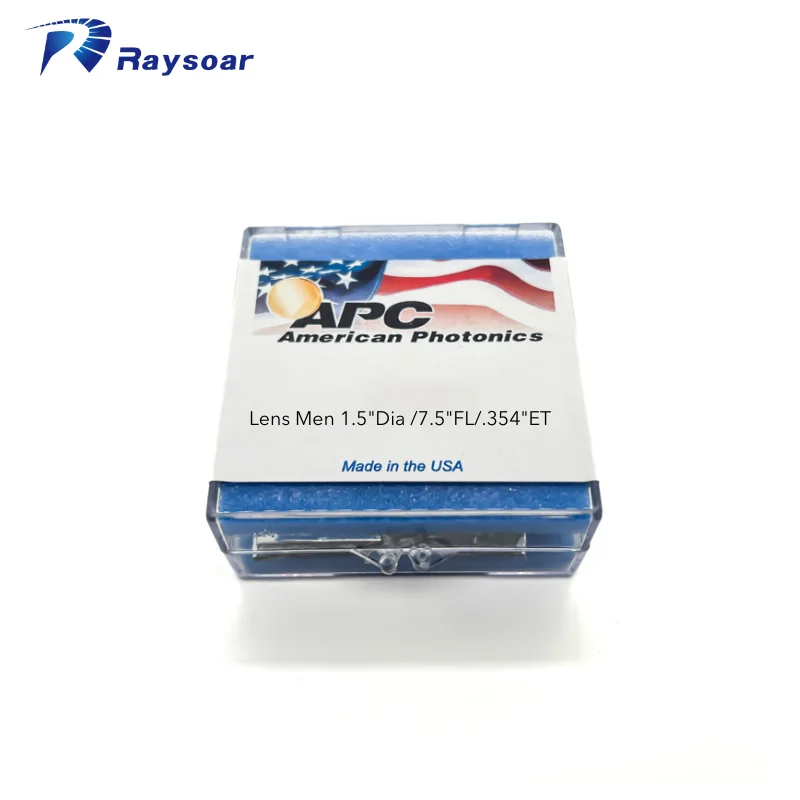 

Raysoar Laser Ultra Low Absorption CO2 Focusing Lens Lens MEN 1.5"DIA/5.0"FL/.35 Co2 Focusing Lens For Bystronic