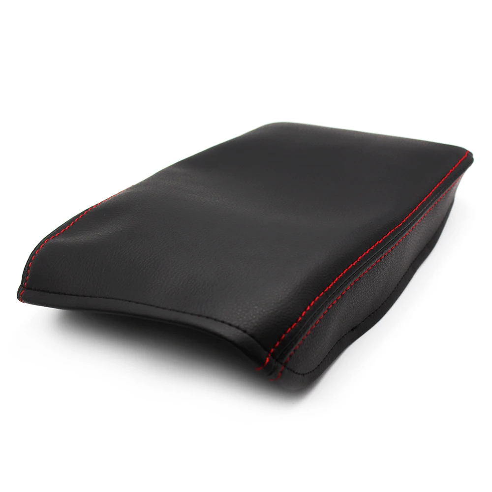 For Audi A6 2005 2006 2007 2008 2009 2010 2011 Car Accessories Central Armrest Box Cover microfiber leather Protection Pad