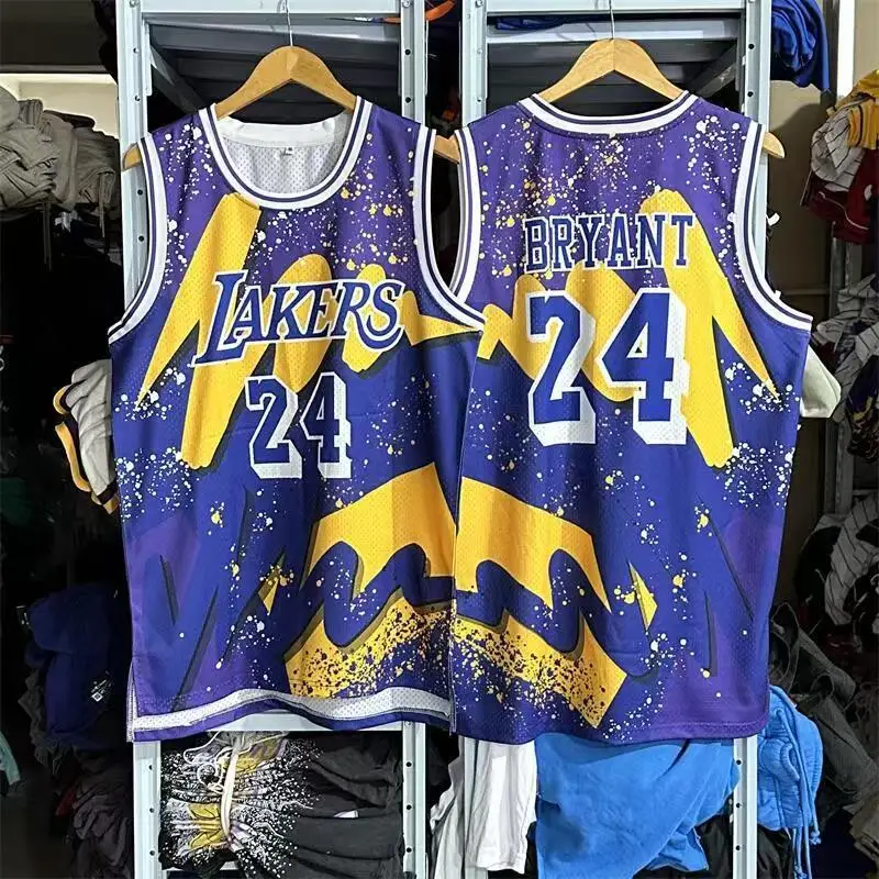 2025 verano caliente camiseta de baloncesto americano chaleco conmemorativo suelto cómodo transpirable absorción del sudor secado rápido