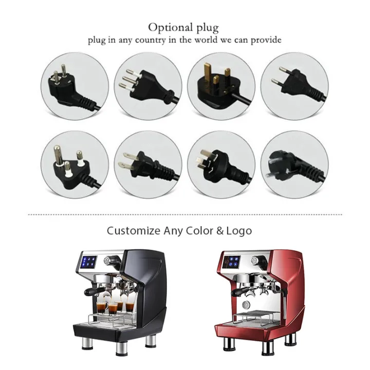 Professional Cafe Cafetera Expresso German E61 110V Semi Automatic Coffee Commercial Espresso Machine With Milk Frother - Image 2
