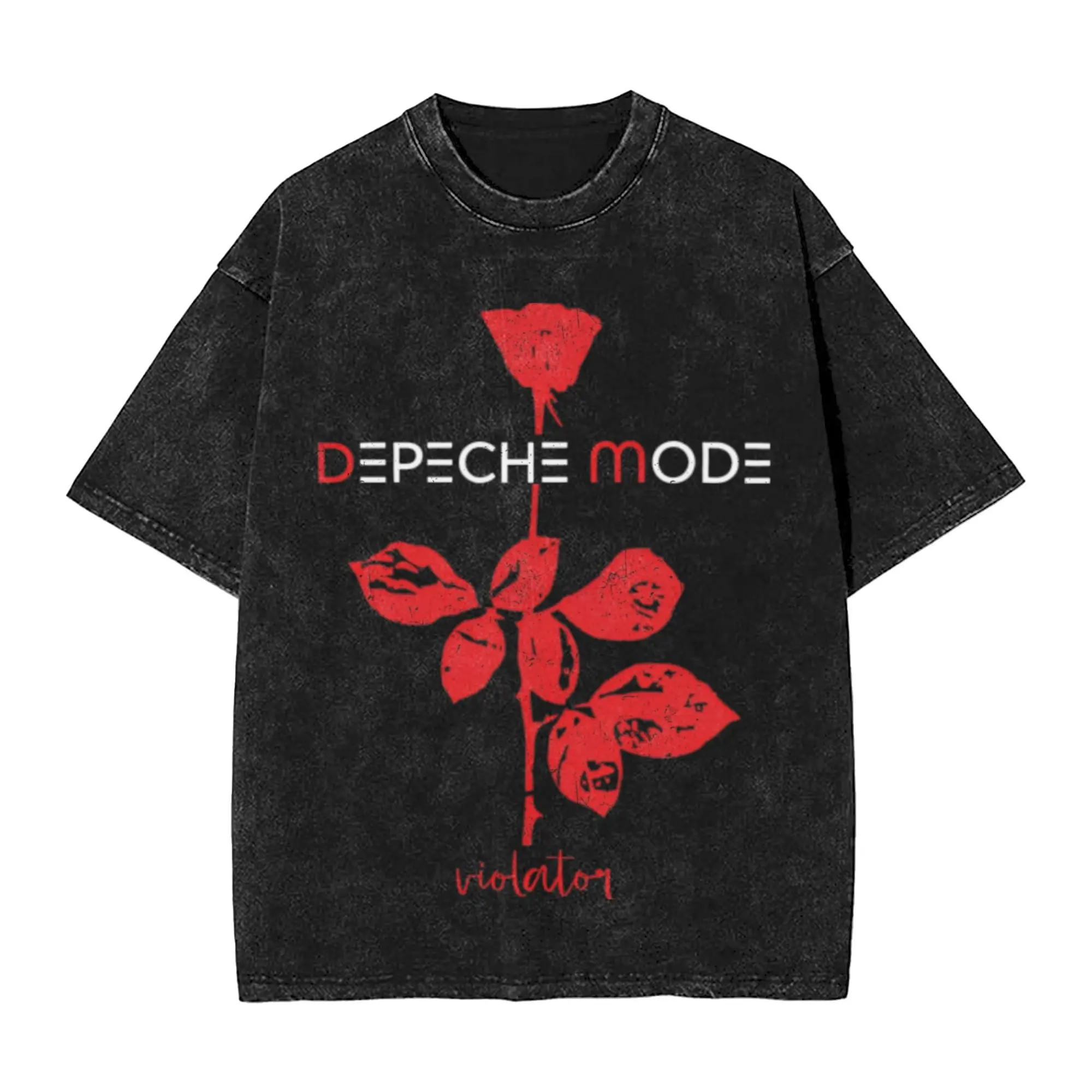 

Мужские футболки Depeche Mode, модные футболки с короткими рукавами и круглым воротником, хлопковые топы с рисунком