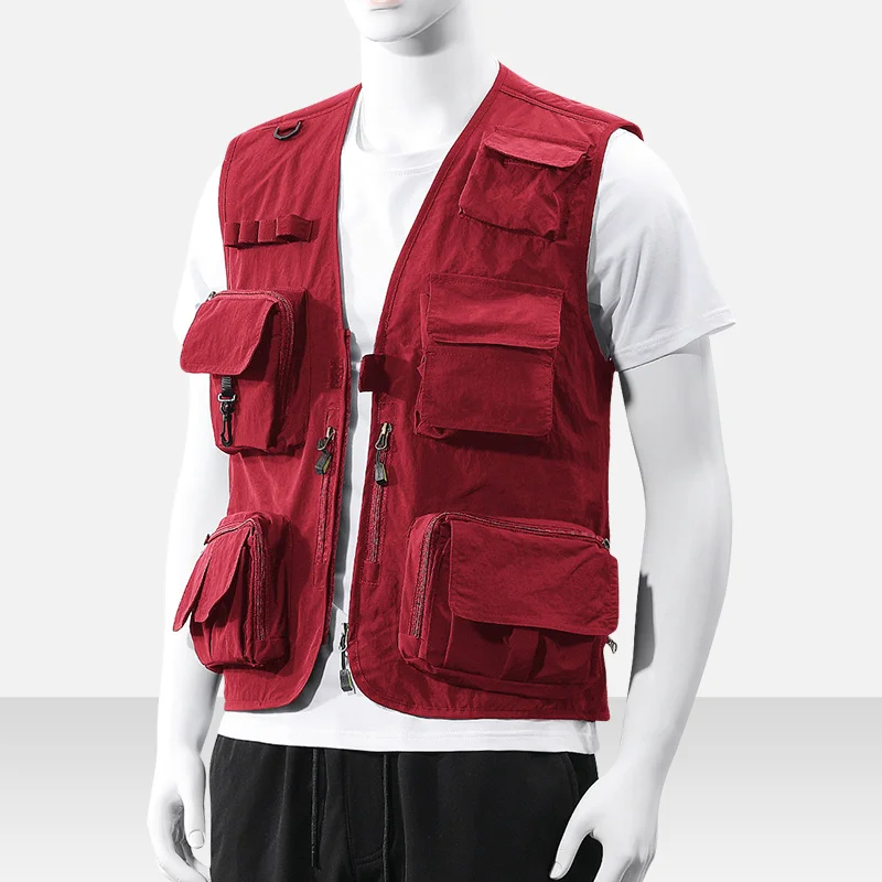 

Outdoor Tactical Jackets Vest Coats Motorcyclist Work Summer Camping Sleeveless Jacket Men Men's Clothing Sports