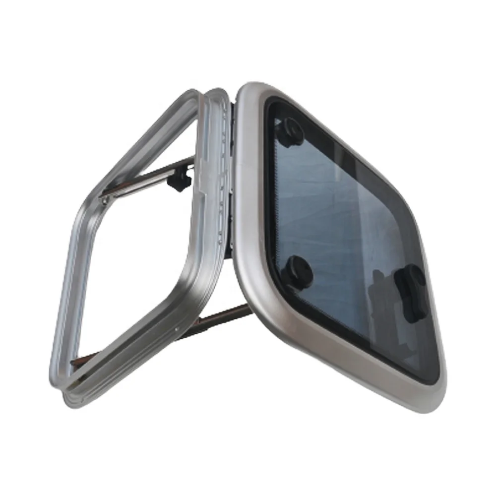 Customized Marine Boat RV Skylight Escape Hatch Window Aluminum Deck Hatch For Boats Yacht RV