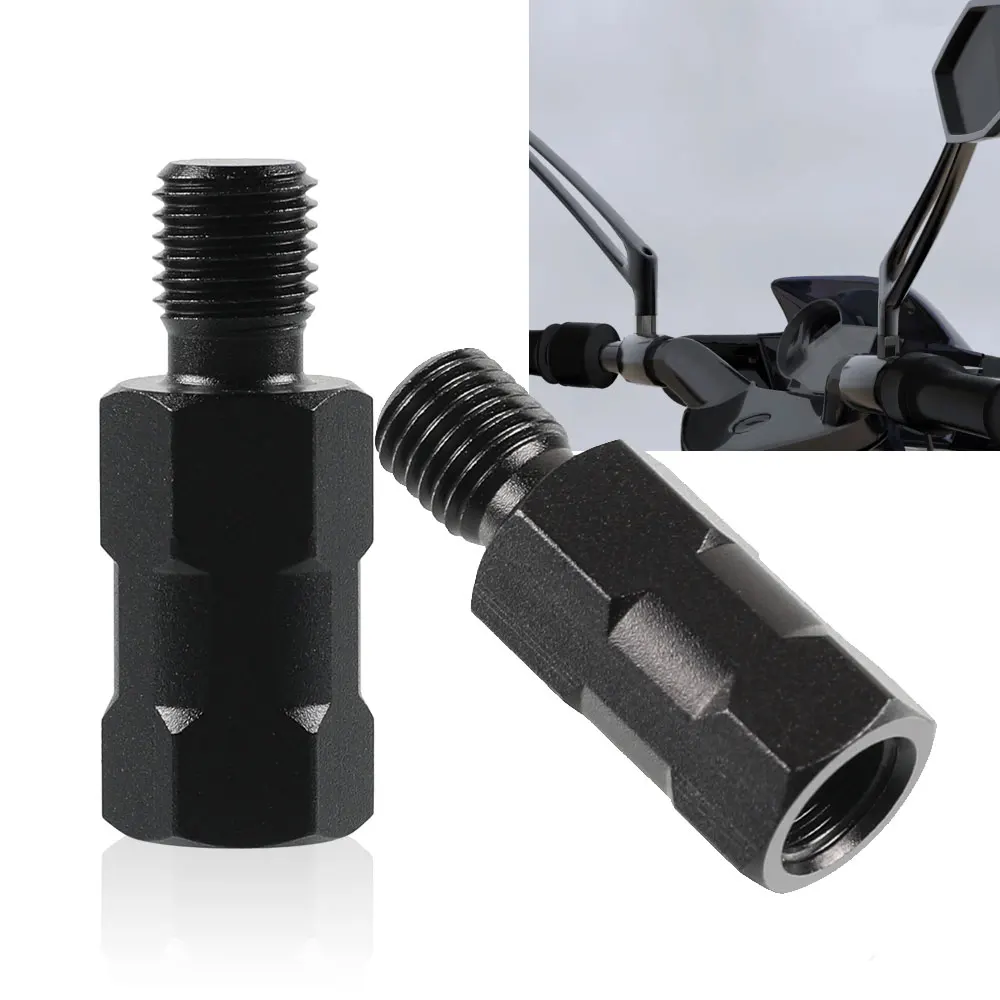 

Motorcycle M8/M10 Mirror Adapter Screw Risers For KAWASAKI Z125 Z250 Z300 Z400 Z650 Z750/L/R/S Z800 Z900/RS Z1000/R/SX 2003-2024