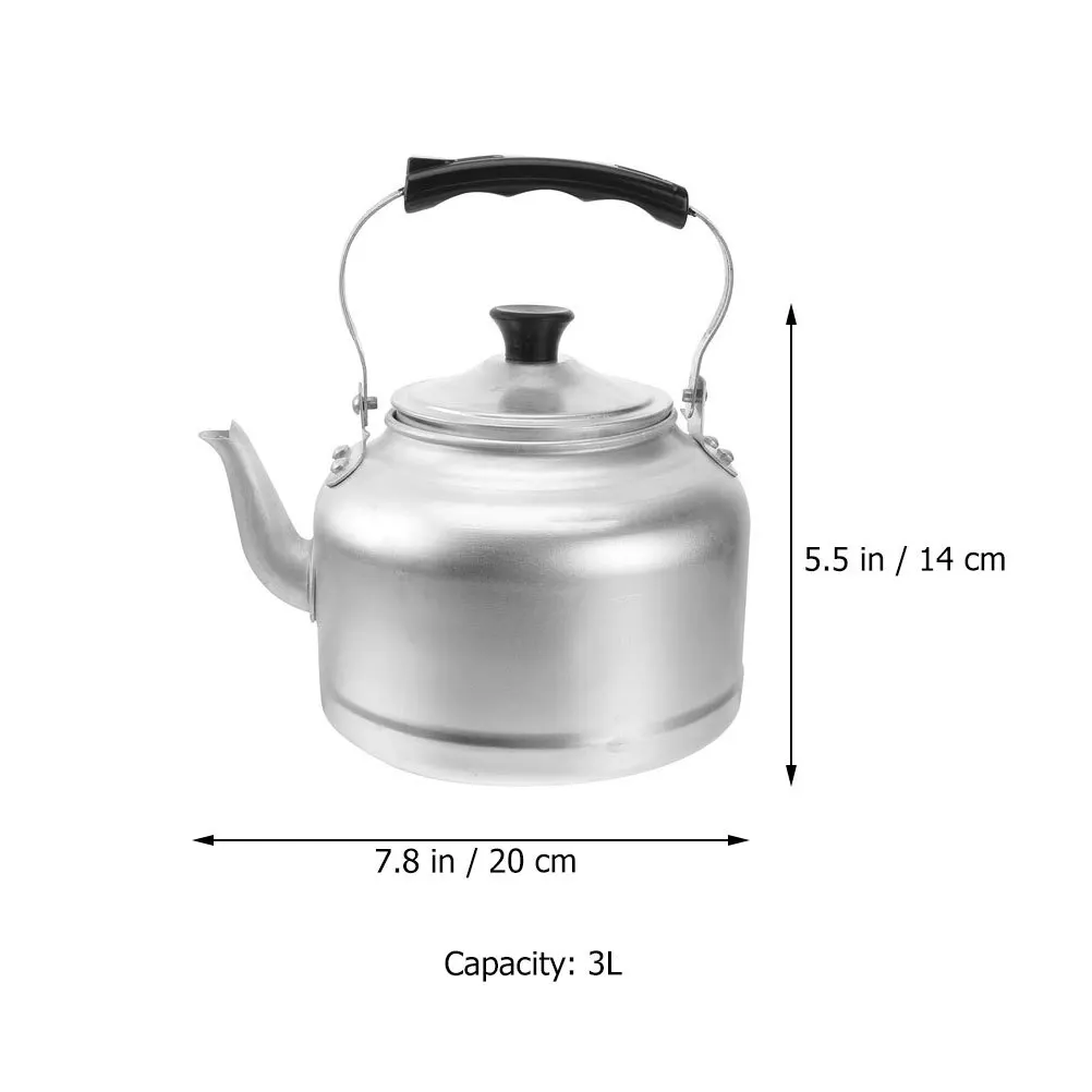 

Thickened Aluminum Water Kettle Large Capacity Stovetop Tea Kettle For Household Coffee Tea Use Kitchen Water Boiler Pot
