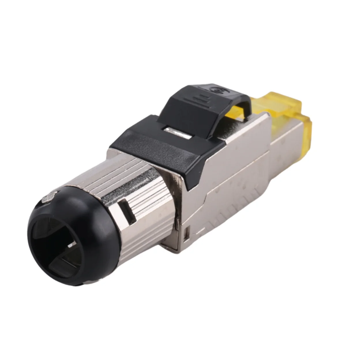 6er-Pack werkzeuglos abgeschirmter RJ45 Cat 8, Cat8-Abschlussstecker, Cat8-Stecker