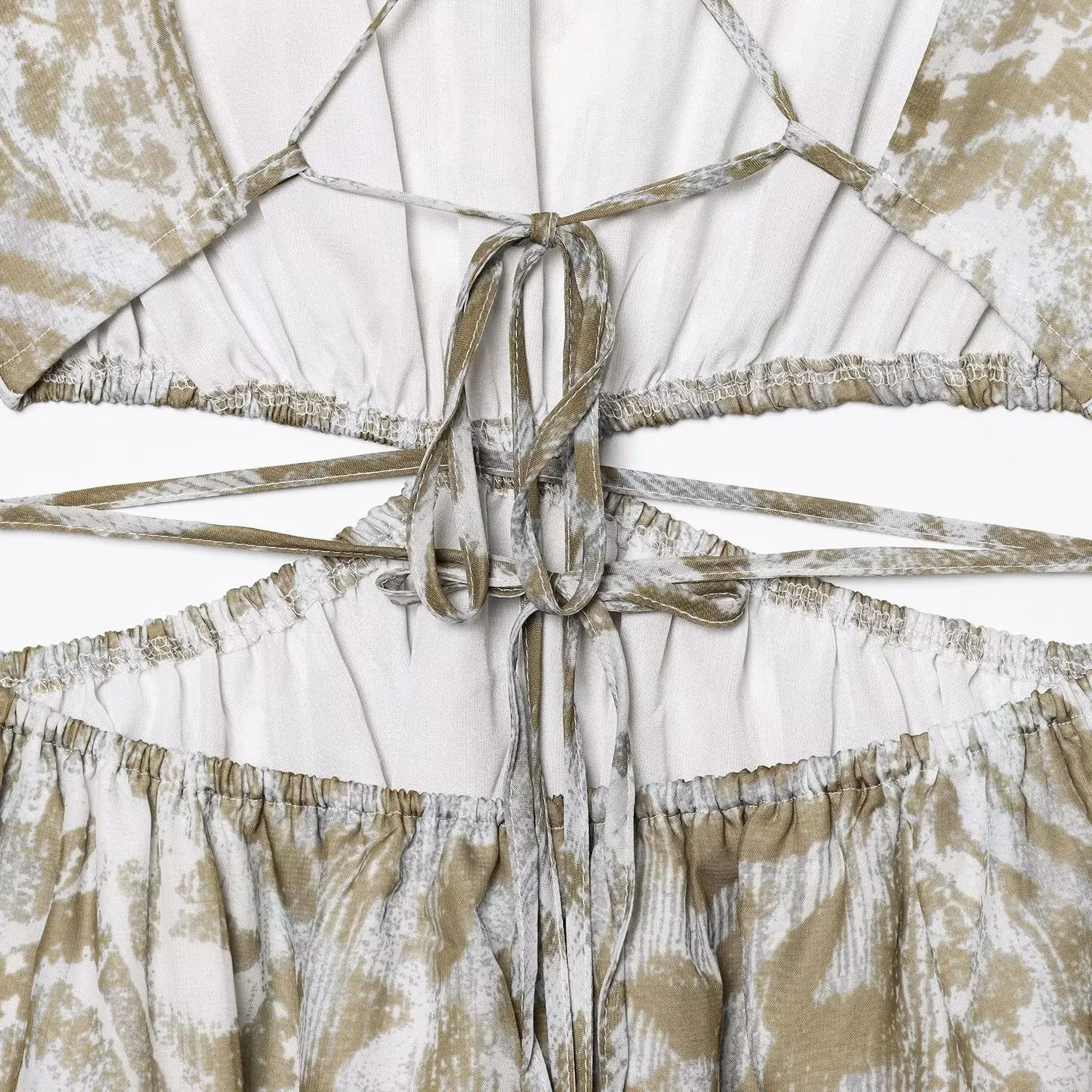 Vestido sin espalda a la moda JNLEAOG, nuevo estilo de otoño, vestido informal de manga larga con estampado de fibra de polié...