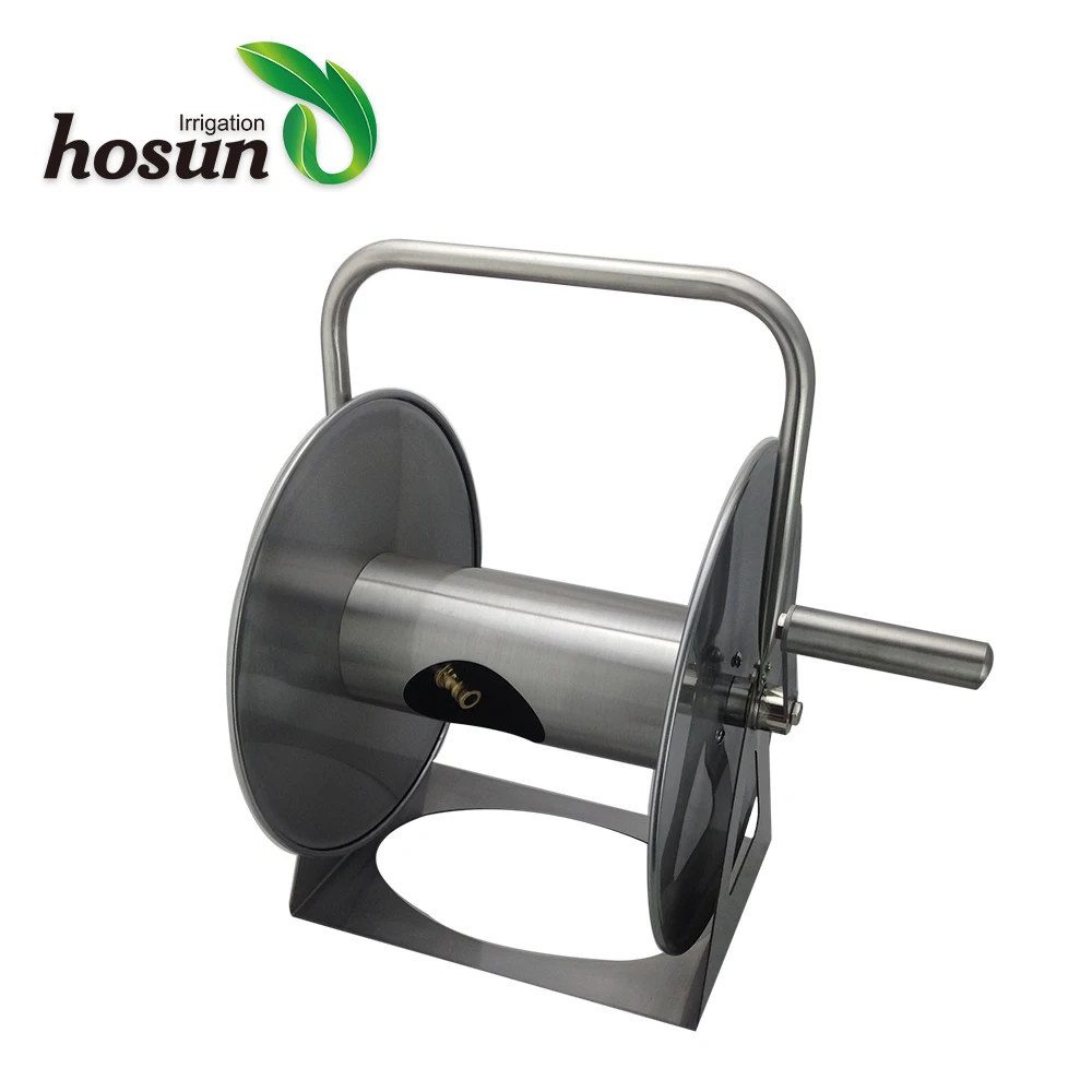 Ready to ship lower price garden irrigation portable metal water hose reel