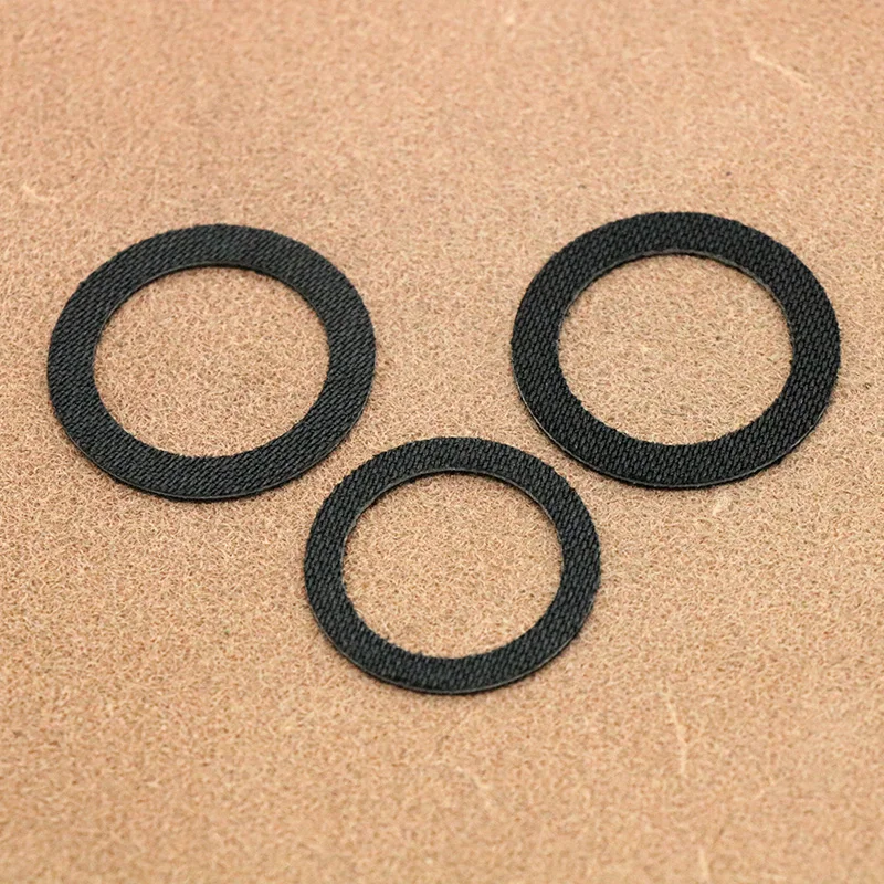 10PCS 1mm Fishing Wheel Carbon Fiber Brake Pad Gasket Repair Attachments Baitcasting Reel Spinning Baitcast Reel Accessories