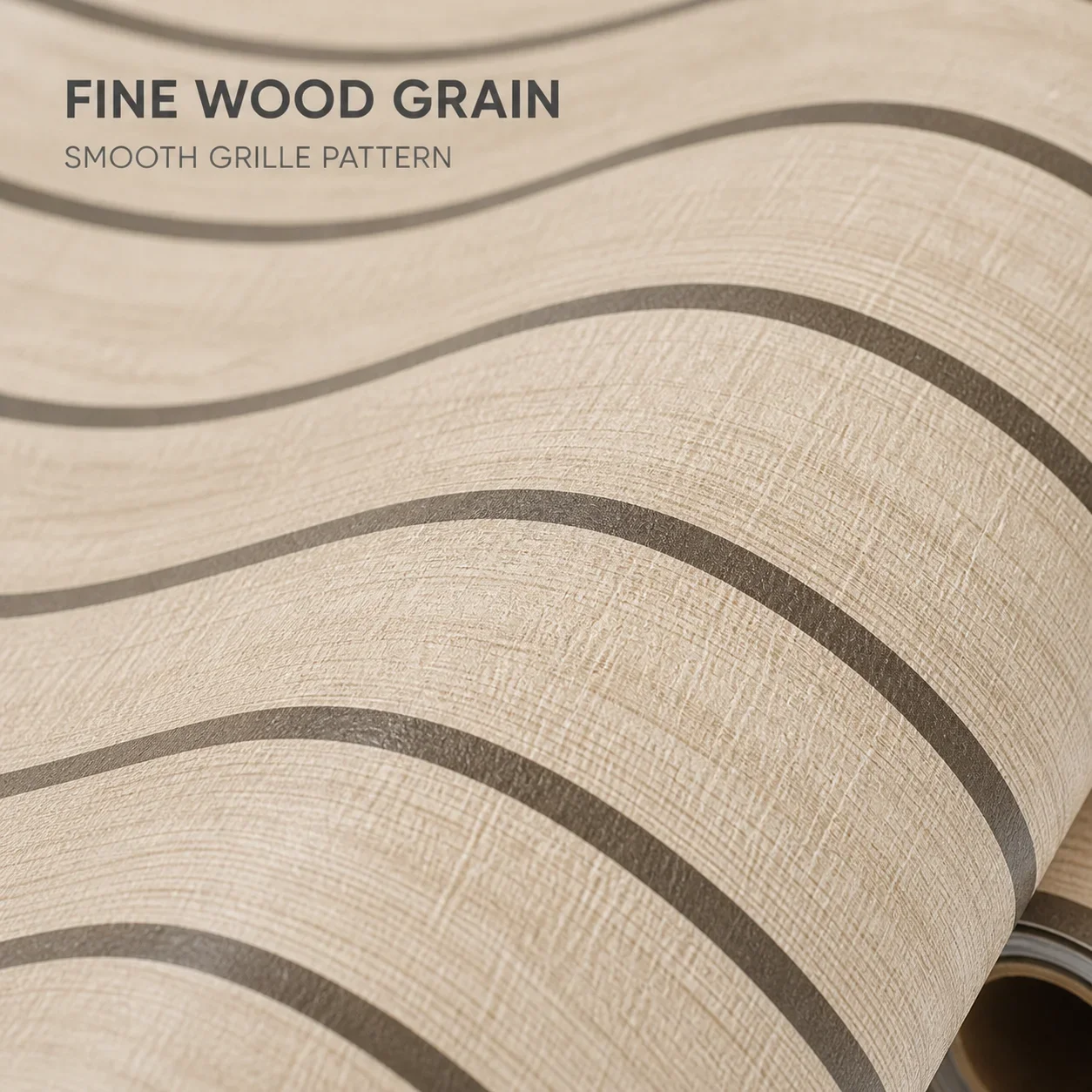 Wood-Effect Striped Wall Panel Stickers Made Of Waterproof PVC Suitable For Bedroom Feature Wall And Furniture Refurbishment.