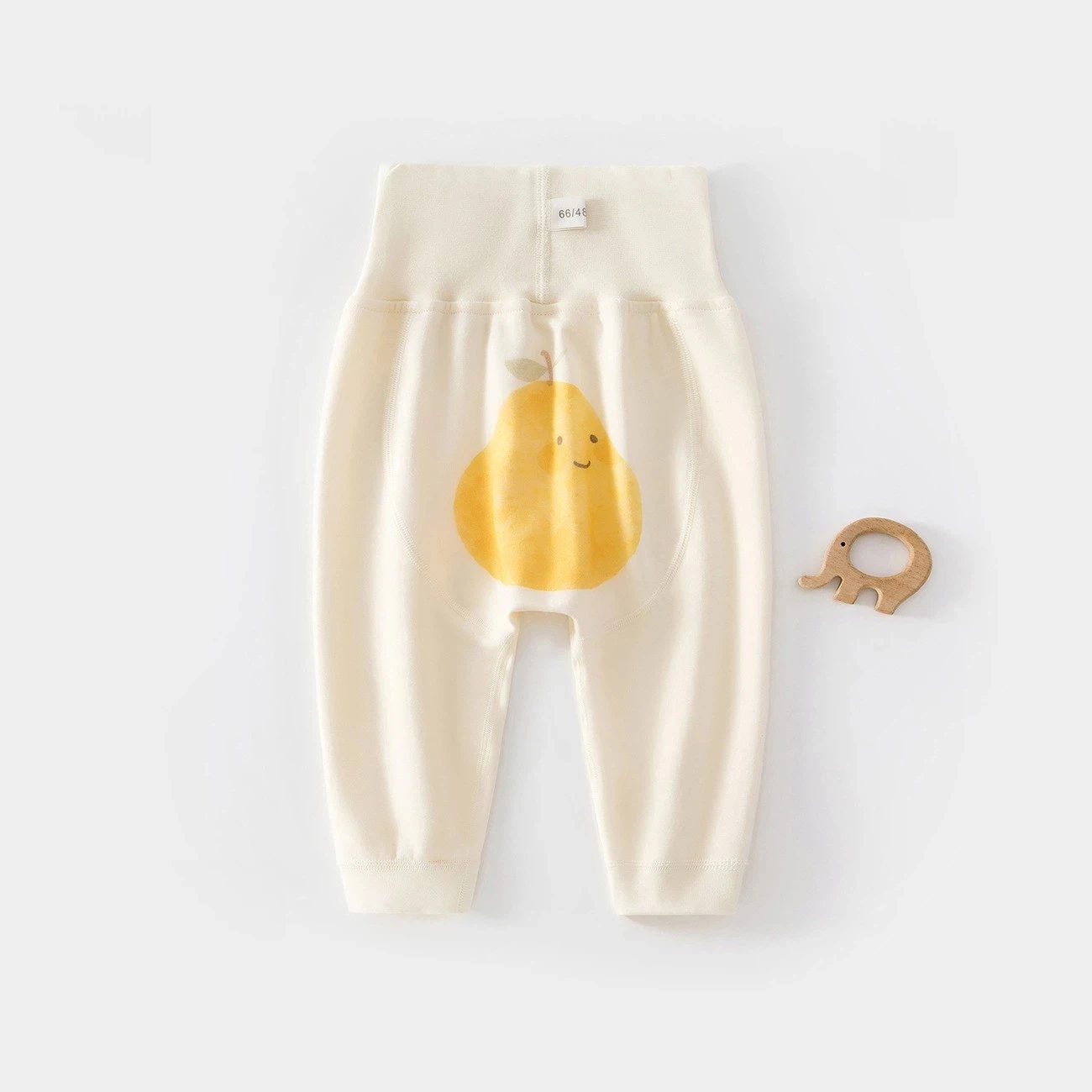 Baby Pants Loose Fit Infant Big Bottom Pants Spring Autumn Breathable High-Waisted Big Bottom Pants Jogger Pants Cute