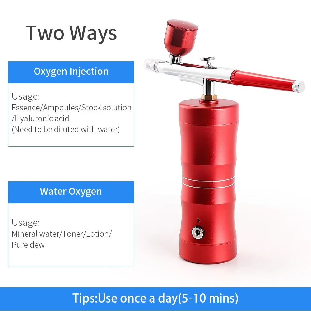 يدخل الرش المنزلي لحاقن الأكسجين النانوي أداة حقن الأكسجين المحمولة #3