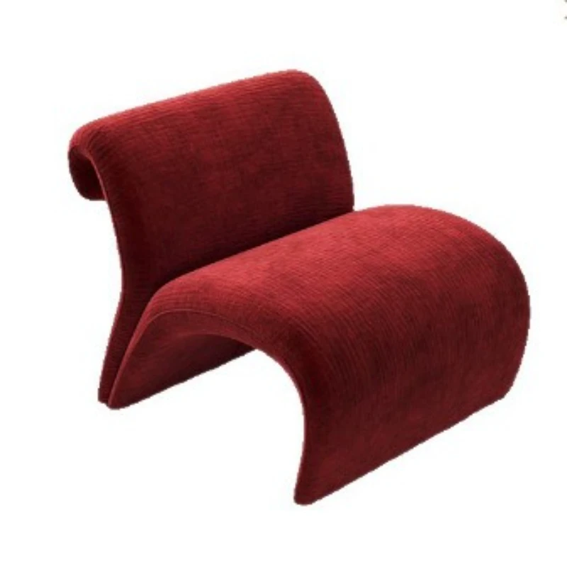 

Shaped tongue chair, minimalist, modern, light luxury, single sofa chair