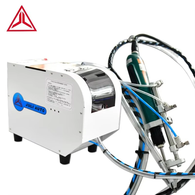 Handheld Automatic Locking Screw Driver Machine 220V Blowing Type Fast Automatic Feeding Tightening Core Motor Fastening Machine