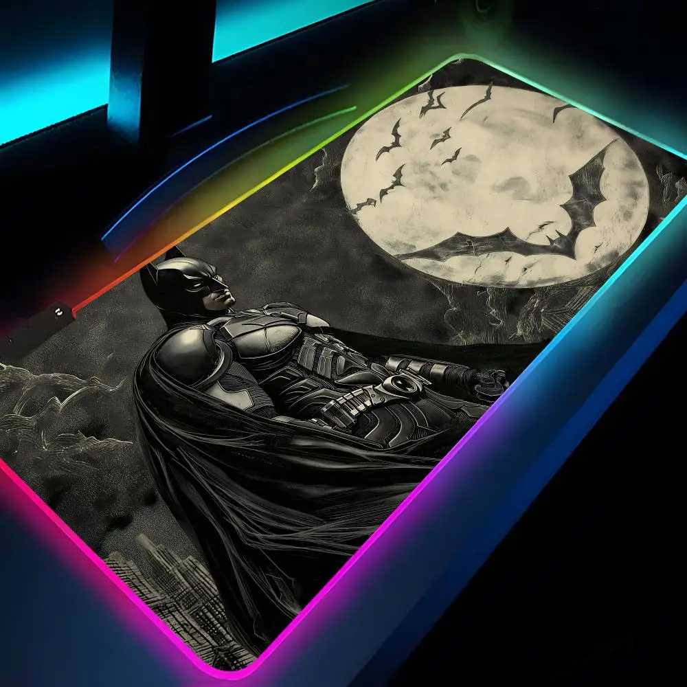 Игровой коврик для мыши B-Batmans, цвет Rgb, размер Xxl