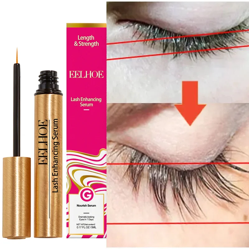 7 Days Magical Eyelash Growth Serum Natural Long Curling Eyelashes Enhancer Nourishing Liquid Thicken Lift Lashes Care Makeup